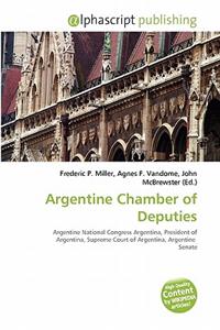 Argentine Chamber of Deputies