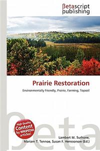 Prairie Restoration