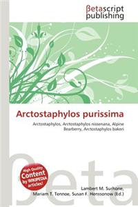 Arctostaphylos Purissima