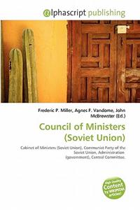 Council of Ministers (Soviet Union)