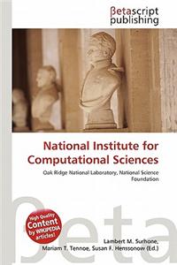 National Institute for Computational Sciences