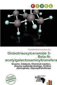 Globotriaosylceramide 3-Beta-N-Acetylgalactosaminyltransferase