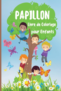 Papillon Livre de Coloriage pour Enfants