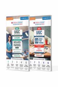 Oswaal NTA UGC NET/ JRF/ SET 16 Chapter-wise & Topic-wise Solved Papers (2009-2024) | Teaching & Research Aptitude General Paper-1 + 15 Mock Test Papers | (Compulsory) (Set of 2 Books) | For 2025 Exam