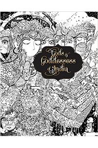 Gods and Godesses of India: Colouring Book