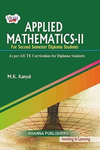 Applied Mathematics - II (as per AICTE Curriculum for Diploma Students) [Paperback]