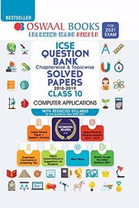 Oswaal ICSE Question Bank Class 10 Commercial Applications Book Chapterwise & Topicwise (Reduced Syllabus) (For 2021 Exam) [Old Edition]