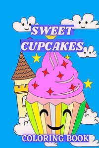 Sweet Cupcakes Coloring Book