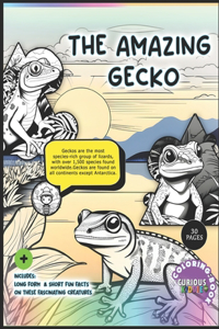 Amazing Gecko Educational Coloring Book