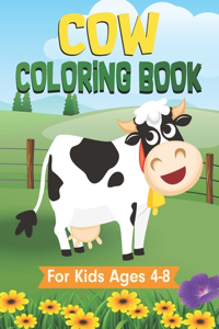 Cow Coloring Book For Kids