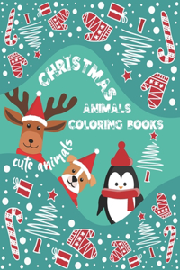 Christmas Animals Coloring Book