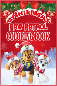 Christmas Paw Patrol Coloring Book