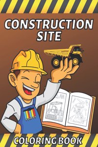 Constructions Site Coloring Book