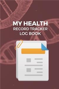 My Health Record Tracker Log Book