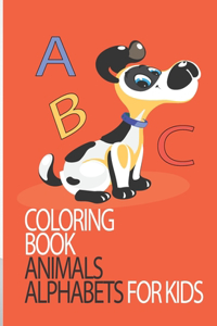 Coloring Book Animals Alphabets For Kids