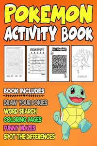 Pokemon Activity Book
