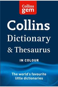 Collins Gem Dictionary and Thesaurus