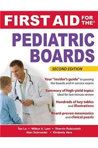 First Aid for the Pediatric Boards