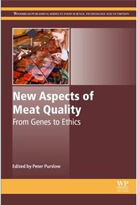 New Aspects of Meat Quality