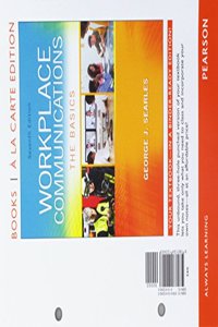 Workplace Communications: The Basics, Books a la Carte Edition Plus Mywritinglab with Pearson Etext