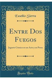 Entre DOS Fuegos: Juguete CÃ³mico En Un Acto Y En Prosa (Classic Reprint)