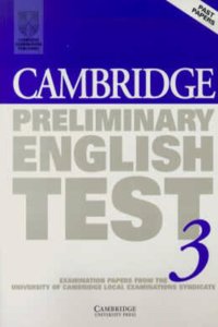 Cambridge Preliminary English Test 3 Student's Book