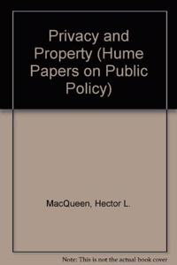 Privacy and Property