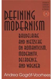 Defining Modernism