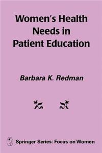 Women's Health Needs in Patient Education
