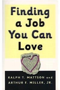 Finding a Job You Can Love