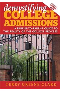 demystifying COLLEGE ADMISSIONS