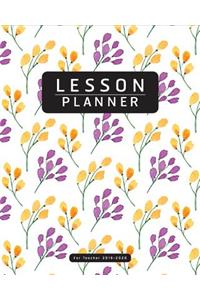 Lesson Planner For Teacher 2019-2020