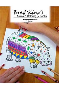 Brad King's Animal Coloring Book