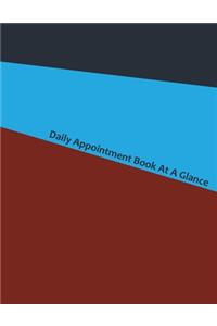 Daily Appointment Book At A Glance