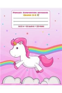 Primary Composition Notebook Grades K-2