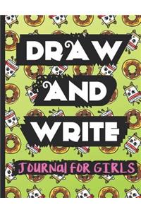 Draw and Write Journal for Girls