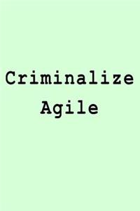 Criminalize Agile