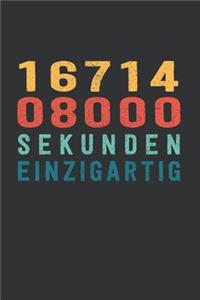 1 671 408 000 Sekunden Einzigartig