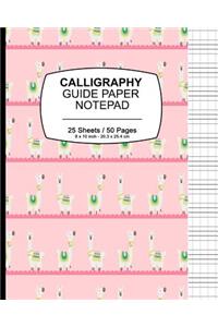 Calligraphy Guide Paper Notepad