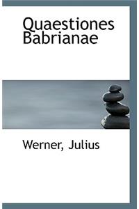 Quaestiones Babrianae