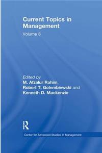 Current Topics in Management