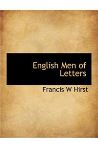 English Men of Letters