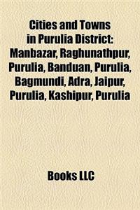 Cities and Towns in Purulia District