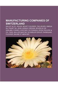 Manufacturing Companies of Switzerland