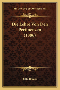 Die Lehre Von Den Pertinenzen (1886)
