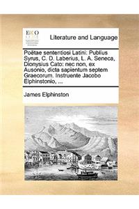 Poetae Sententiosi Latini
