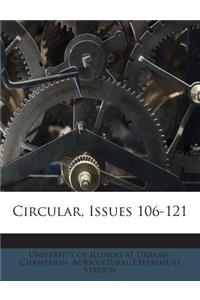 Circular, Issues 106-121