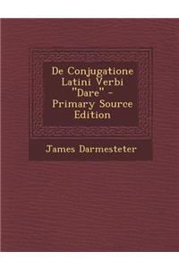 de Conjugatione Latini Verbi 