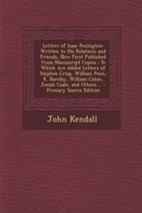 Letters of Isaac Penington