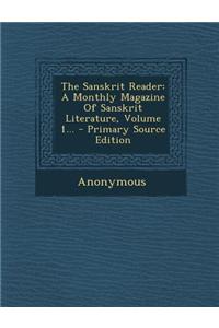 The Sanskrit Reader